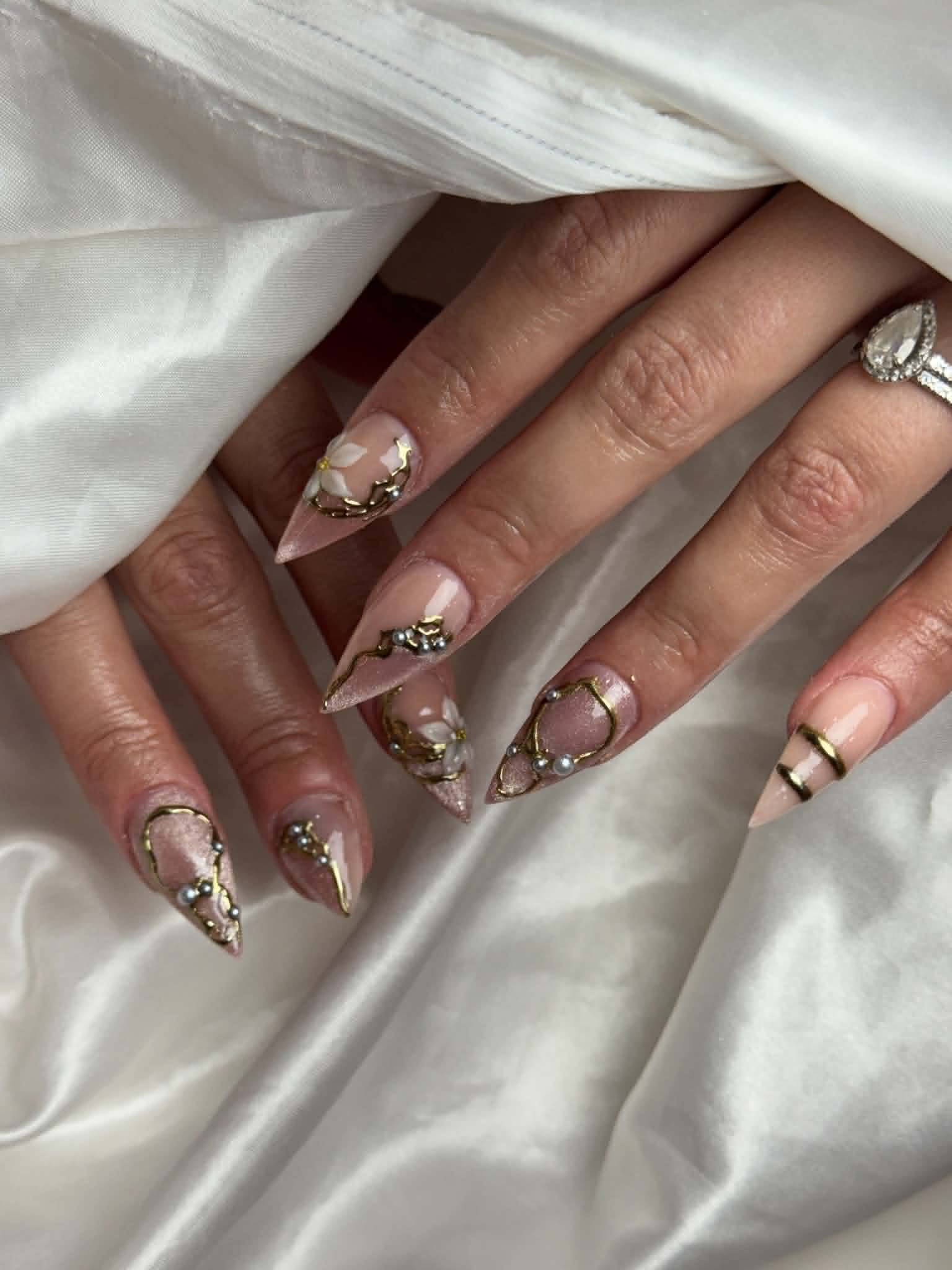 Elegant nail art at Westgate Nail & Bar